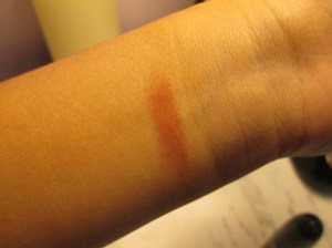 Here's a little swatch